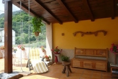 Terraza superior cubierta